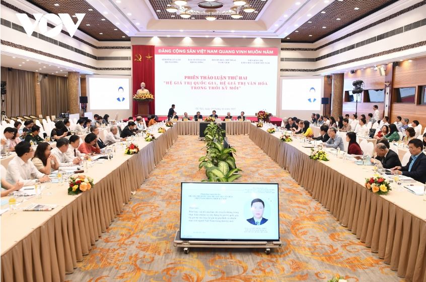 Hội thảo quốc gia "Hệ giá trị quốc gia, hệ giá trị văn hóa, hệ giá trị gia đình và chuẩn mực con người Việt Nam trong thời kỳ mới", chiều ngày 29/11 Hội thảo quốc gia "Hệ giá trị quốc gia, hệ giá trị văn hóa, hệ giá trị gia đình và chuẩn mực con người Việt Nam trong thời kỳ mới", chiều ngày 29/11