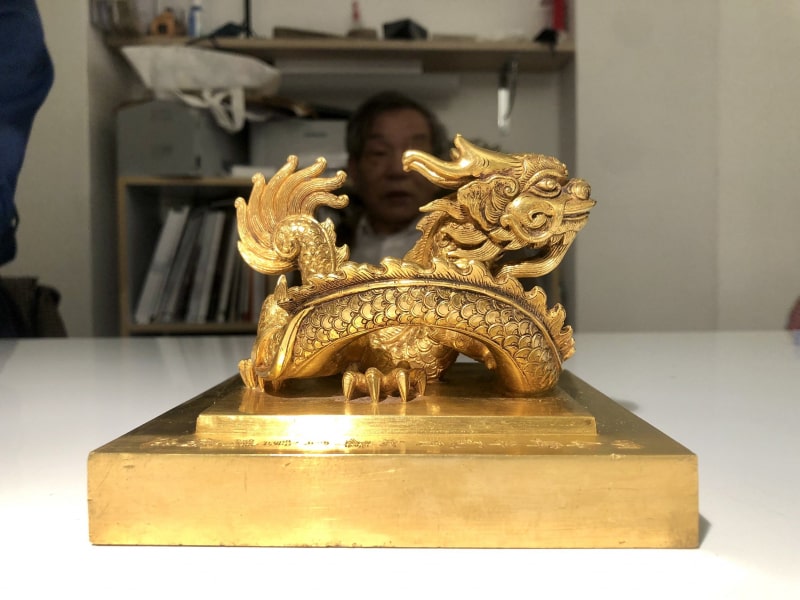 Đàm phán thành công việc hồi hương kim ấn “Hoàng đế chi bảo”