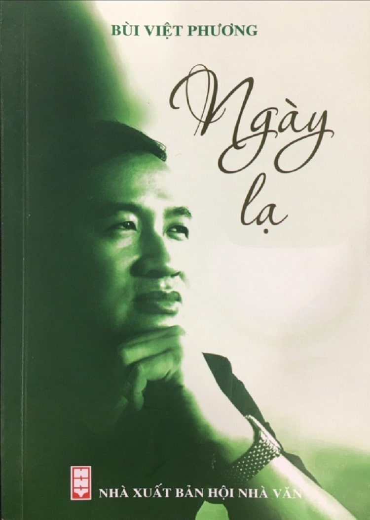 Bìa tập thơ “Ngày lạ” của Bùi Việt Phương.