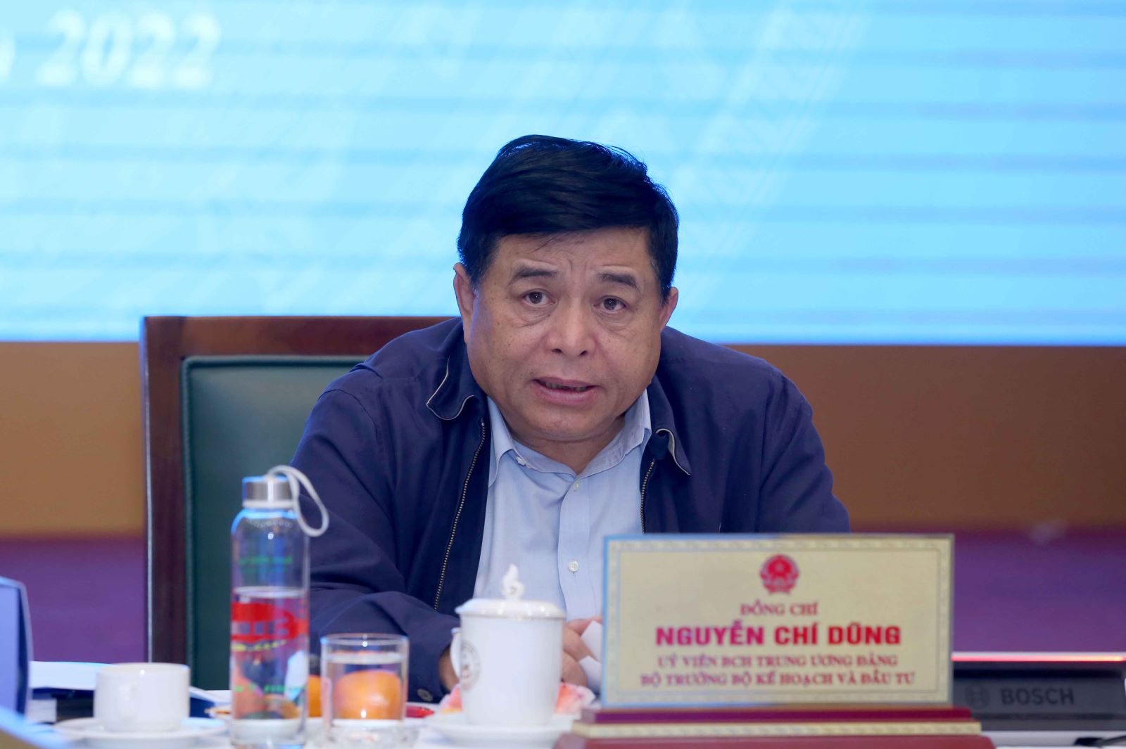 Bộ trưởng Bộ Kế hoạch và Đầu tư Nguyễn Chí Dũng.