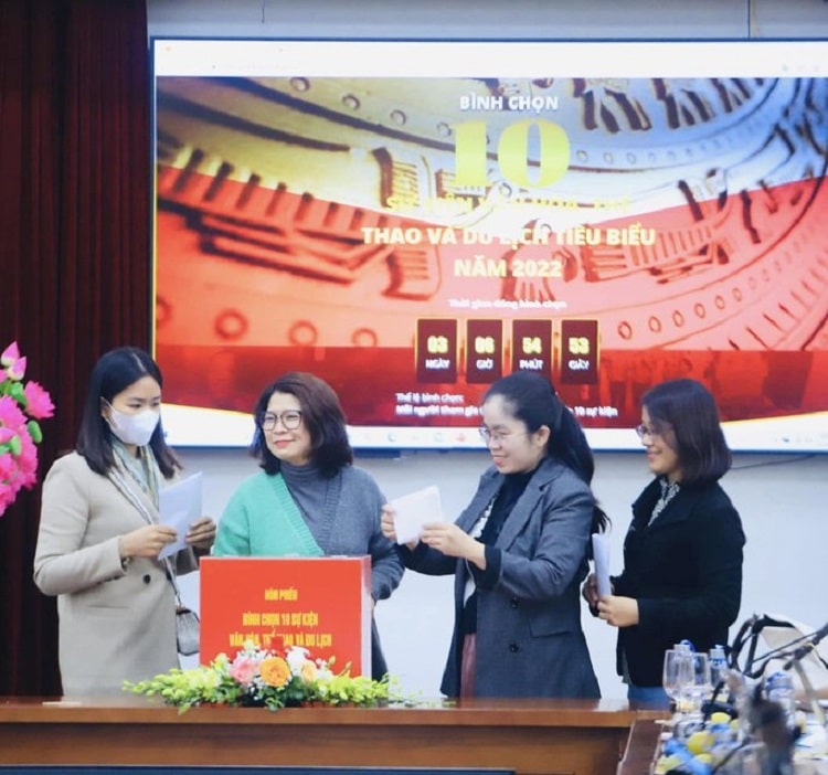 Các nhà báo bình chọn 10 sự kiện tiêu biểu lĩnh vực văn hóa, thể thao và du lịch năm 2022
