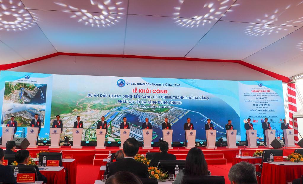 Đà Nẵng khởi công cảng Liên Chiểu 3.400 tỷ đồng 