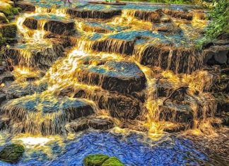 Một “dòng sông vàng” bất ngờ xuất hiện tại Nam Phi Một "dòng sông vàng" bất ngờ xuất hiện tại Nam Phi
