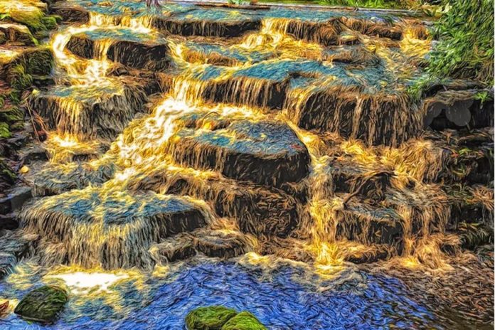 Một "dòng sông vàng" bất ngờ xuất hiện tại Nam Phi Một "dòng sông vàng" bất ngờ xuất hiện tại Nam Phi