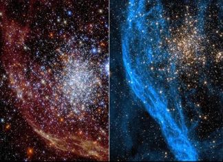 NASA chia sẻ hình ảnh ngoạn mục về cụm sao cầu 100 triệu năm tuổi NASA chia sẻ hình ảnh ngoạn mục về cụm sao cầu 100 triệu năm tuổi
