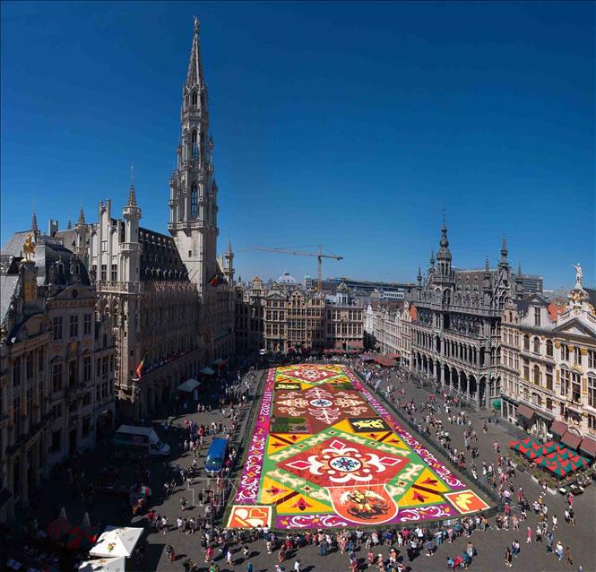 Quảng trường Lớn, thủ đô Brussels, Bỉ.