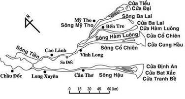 Song Tien hay Tien Giang min - Đôi nét về Sông Tiền