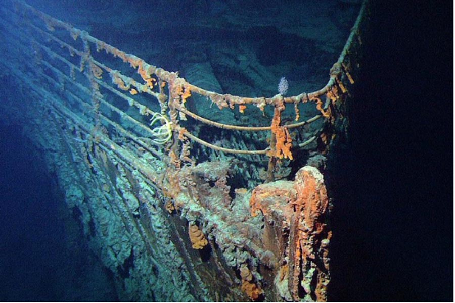 Tau dam Titanic min - Những 'mỏ vàng' dưới nước