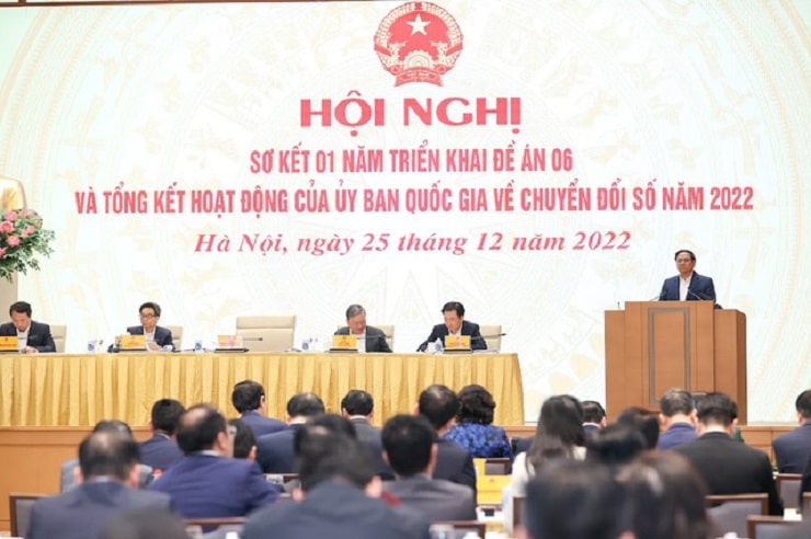 Thủ tướng Phạm Minh Chính, Chủ tịch Ủy ban Quốc gia về chuyển đổi số chủ trì Hội nghị