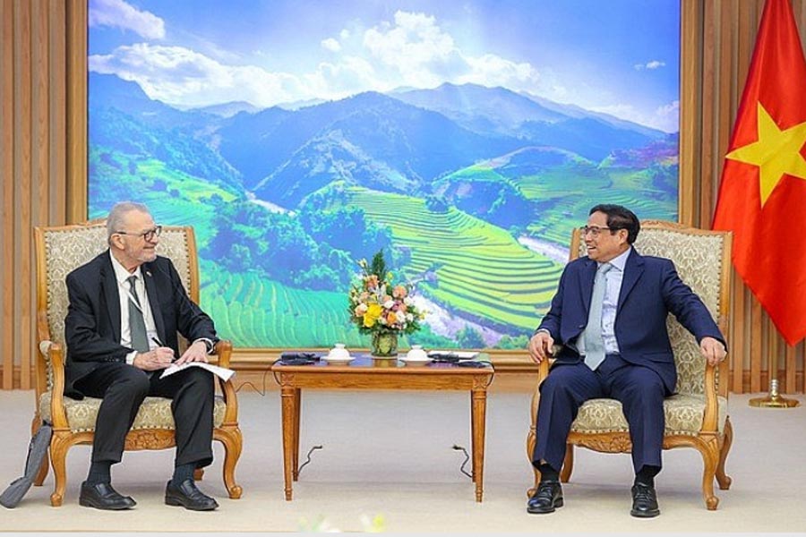 Thủ tướng Phạm Minh Chính tiếp đoàn Hội đồng Kinh doanh Hoa Kỳ - ASEAN