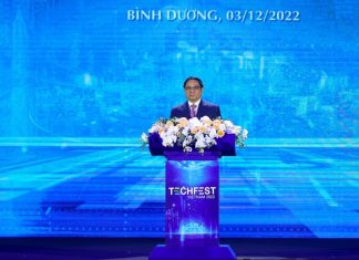 Thủ tướng phát biểu tại Chương trình "Dấu ấn - Ngày hội khởi nghiệp đổi mới sáng tạo quốc gia - Techfest 2022".