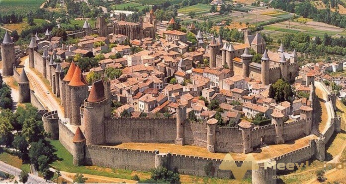Thành phố lâu đài Carcassonne