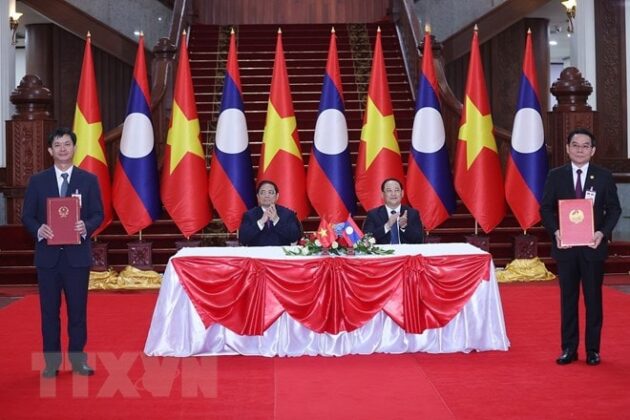 Dành ưu tiên cao nhất cho việc củng cố, vun đắp quan hệ Việt-Lào 3