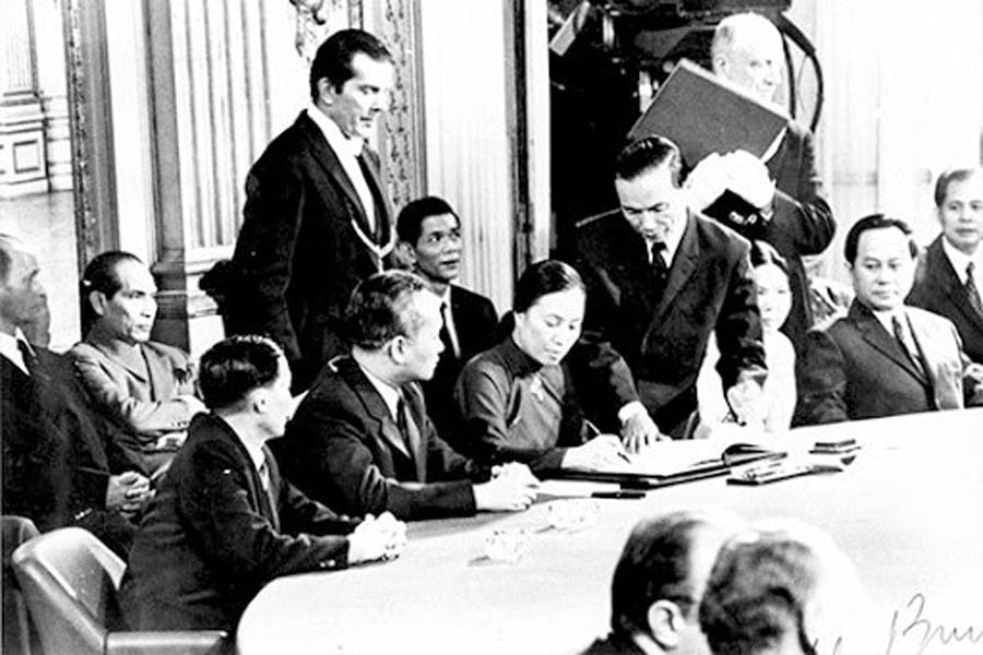Bo truong Ngoai giao Chinh phu lam thoi min - Hiệp định Paris: Bài học về độc lập tự chủ và đoàn kết quốc tế