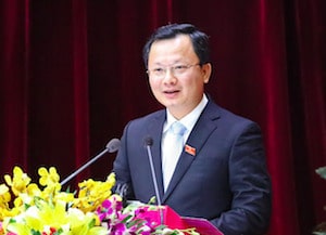 Ông Cao Tường Huy - Quyền Chủ tịch UBND tỉnh Quảng Ninh