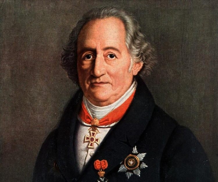 Chan dung Johann Wolfgang von Goethe min - J.W Goethe – tiểu thuyết gia, nhà viết kịch, họa sĩ – mặt trời thi ca của nước Đức