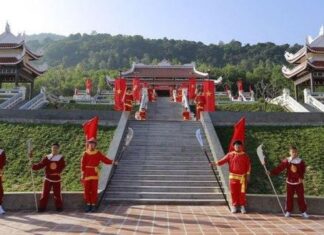 Đền thờ đại tư đồ Võ Văn Dũng: Điểm nhấn giáo dục truyền thống yêu nước