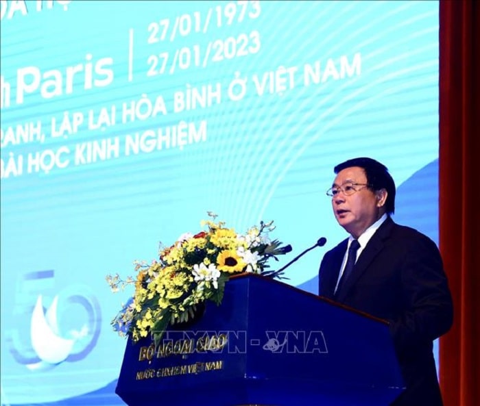 GS TS Nguyen Xuan Thang Uy vien Bo Chinh tr min - 50 năm Hiệp định Paris - Ý nghĩa lịch sử và bài học kinh nghiệm