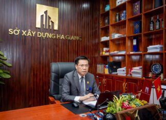 Xây dựng Hà Giang phát triển mang tầm chiến lược, bền vững Giám đốc Sở Xây dựng Hà Giang Nguyễn Tiến Dũng