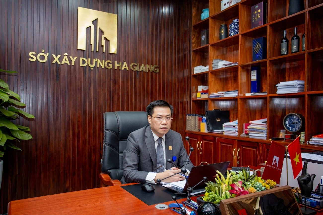 Giám đốc Sở Xây dựng Hà Giang Nguyễn Tiến Dũng
