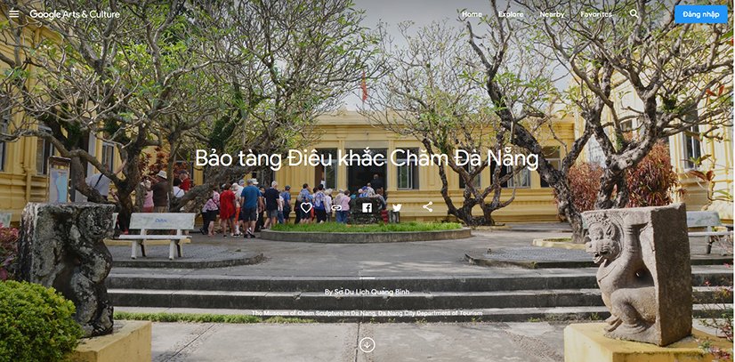 Hien vat tai Bao tang Dieu khac Cham Da Nang 2 min - Số hóa Bảo tàng – Mở ra thế giới phẳng cho di sản ( Kỳ 1)