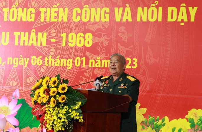 Ông Phan Văn Hôn, chiến đấu viên trực tiếp tham gia Cuộc Tổng tiến công và nổi dậy Xuân Mậu Thân – 1968 phát biểu