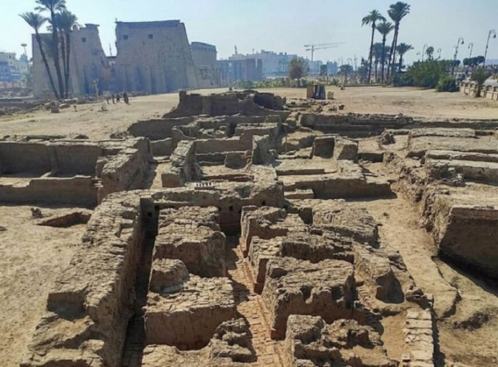 Tan tich thanh co La Ma min - Tìm thấy thành phố La Mã 1.800 năm tuổi ở Ai Cập