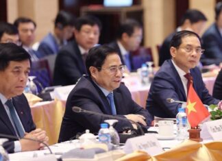 Thủ tướng Phạm Minh Chính và Thủ tướng Lào đồng chủ trì Kỳ họp lần thứ 45 Ủy ban liên chính phủ