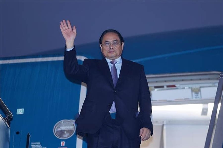 Thủ tướng Phạm Minh Chính bắt đầu thăm chính thức Cộng hòa dân chủ nhân dân Lào
