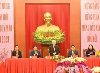 Tổng Bí thư Nguyễn Phú Trọng chúc Tết các đồng chí lãnh đạo, nguyên lãnh đạo Đảng, Nhà nước