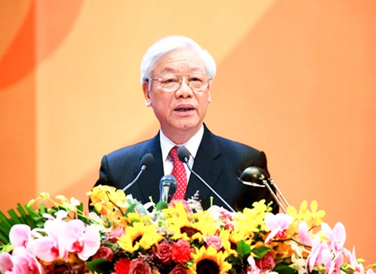 Tổng Bí thư Nguyễn Phú Trọng đánh giá năm 2022 là một năm thắng lợi trên nhiều phương diện.