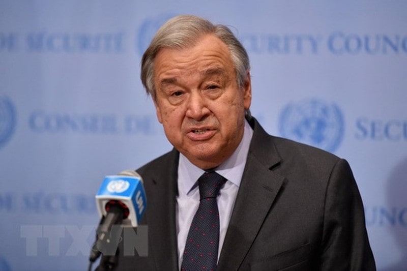 Thông điệp hòa bình - Tổng Thư ký Liên hợp quốc Antonio Guterres.