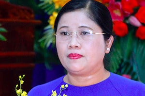 Bà Trần Tuệ Hiền - Chủ tịch UBND tỉnh Bình Phước