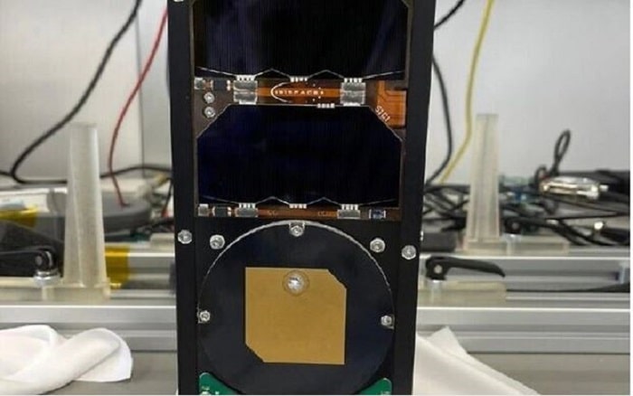 Ve tinh mang ten TAU SAT3 min - Vệ tinh nano kích thước 20 cm được phóng vào vũ trụ, liên lạc với mặt đất bằng công nghệ lượng tử