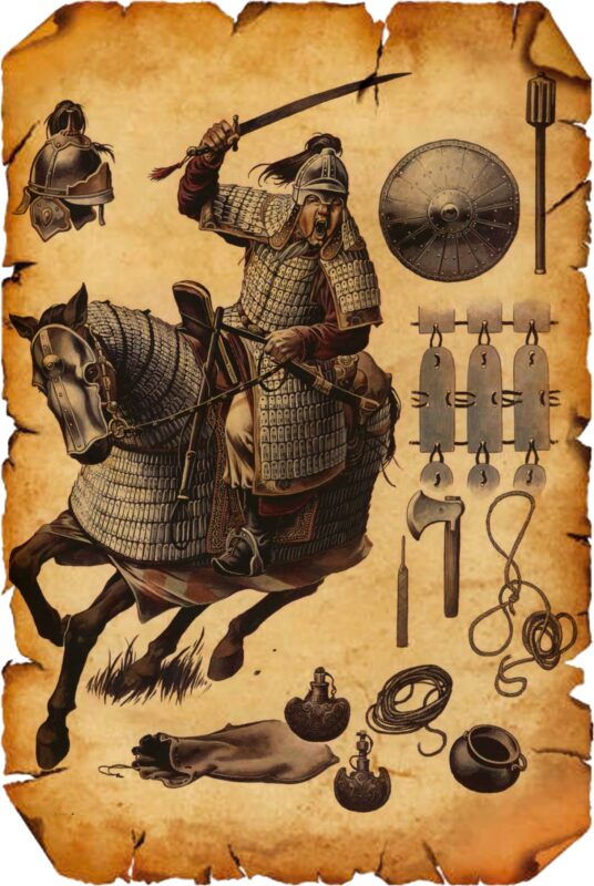 2 min 34 536x800 - Lính triều Trần nhỏ thó đánh bại kỵ binh Nguyên - Mông cao lớn thế nào?