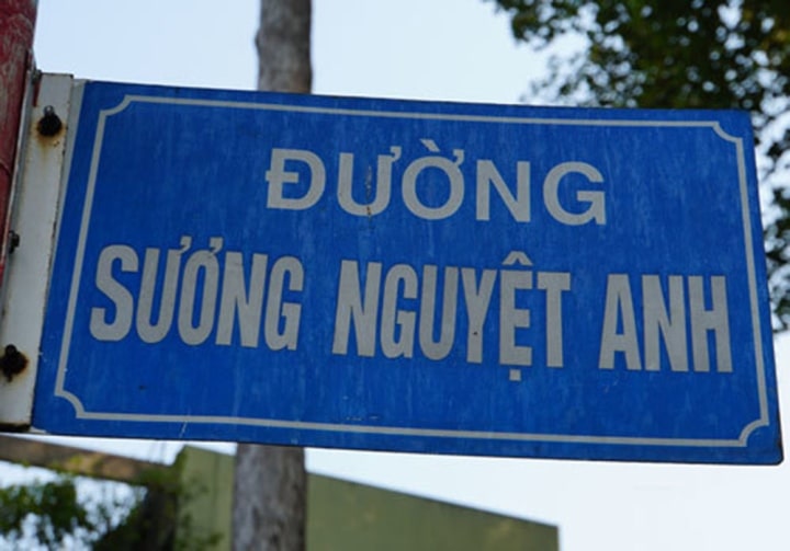 Bang ten duong Suong Nguyet Anh min - Sương Nguyệt Anh - nữ chủ bút đầu tiên của báo chí Việt Nam