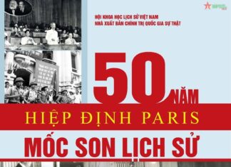 hát hành sách “50 năm Hiệp định Paris - Mốc son lịch sử”