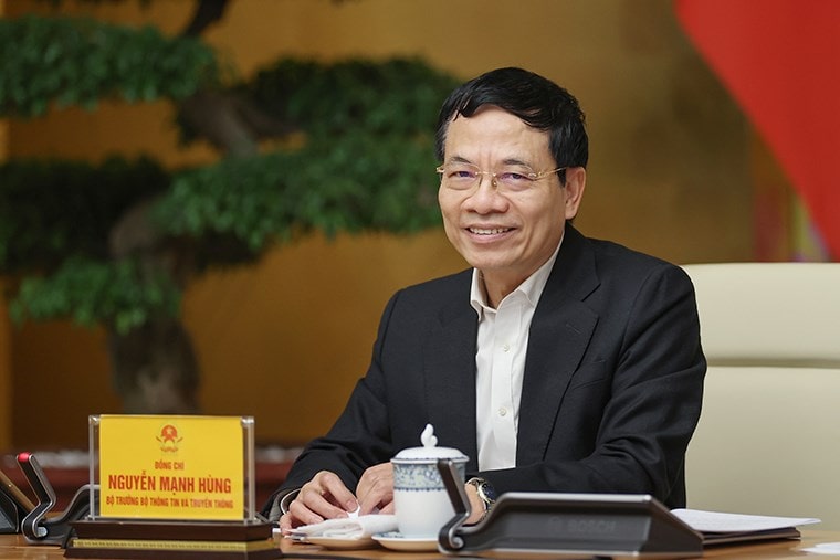 Bo Truong Bo Thong tin va Truyen thong – Nguyen Manh Hung min - Năm 2023 sẽ là năm về dữ liệu số