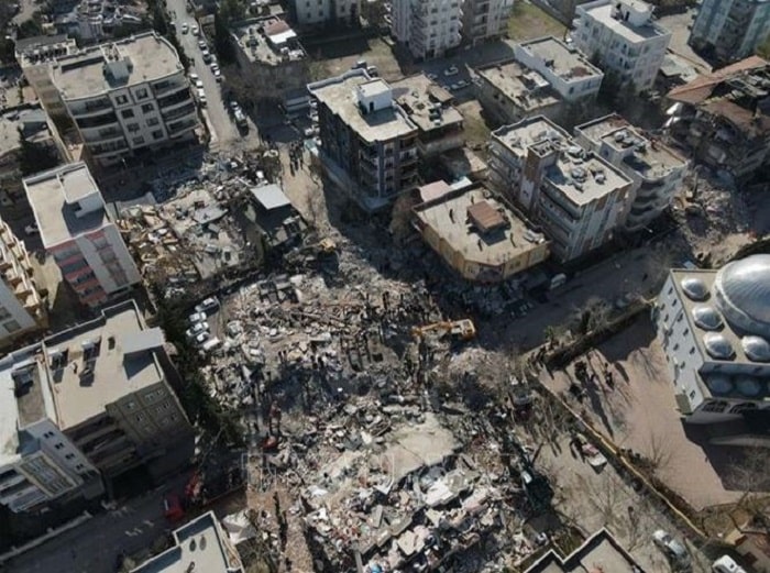 Canh do nat sau dong dat tai Adiyaman min - Động đất tại Thổ Nhĩ Kỳ, Syria: WB ước tính Thổ Nhĩ Kỳ thiệt hại hơn 34 tỷ USD