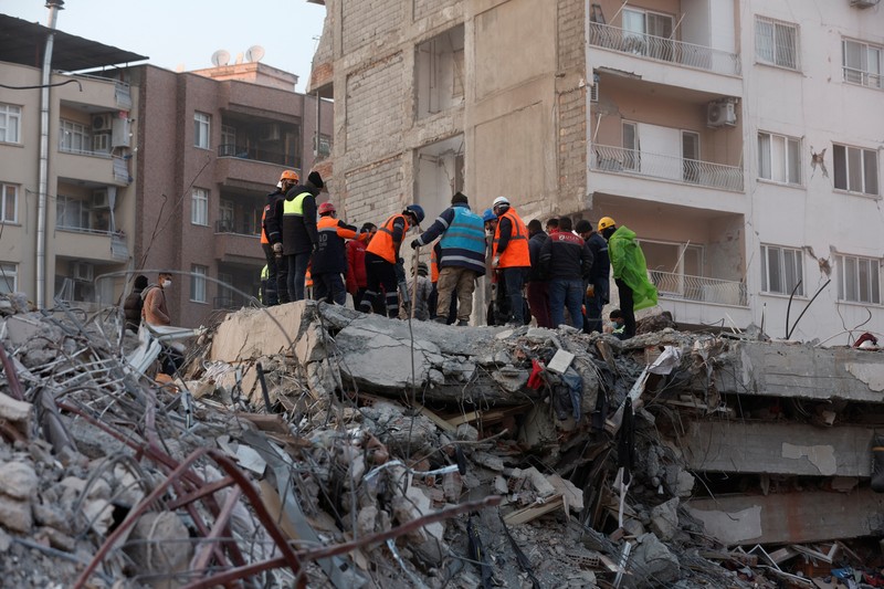 Doi cuu ho no luc tim kiem min - Động đất tại Thổ Nhĩ Kỳ và Syria: Liên hợp quốc cảnh báo số người thiệt mạng có thể lên tới 50 nghìn người