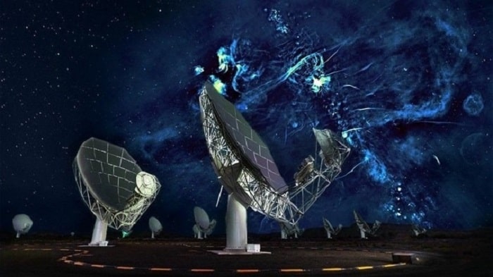 Kinh vien vong MeetKAT min - Tìm kiếm sự sống ngoài Trái đất bằng kính viễn vọng lớn nhất thế giới