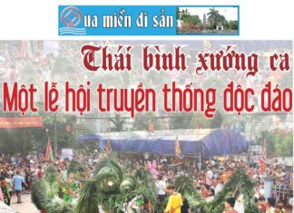 Lễ hội Thái bình xướng ca – di sản văn hóa phi vật thể quốc gia Lễ hội Thái bình xướng ca - di sản văn hóa phi vật thể quốc gia
