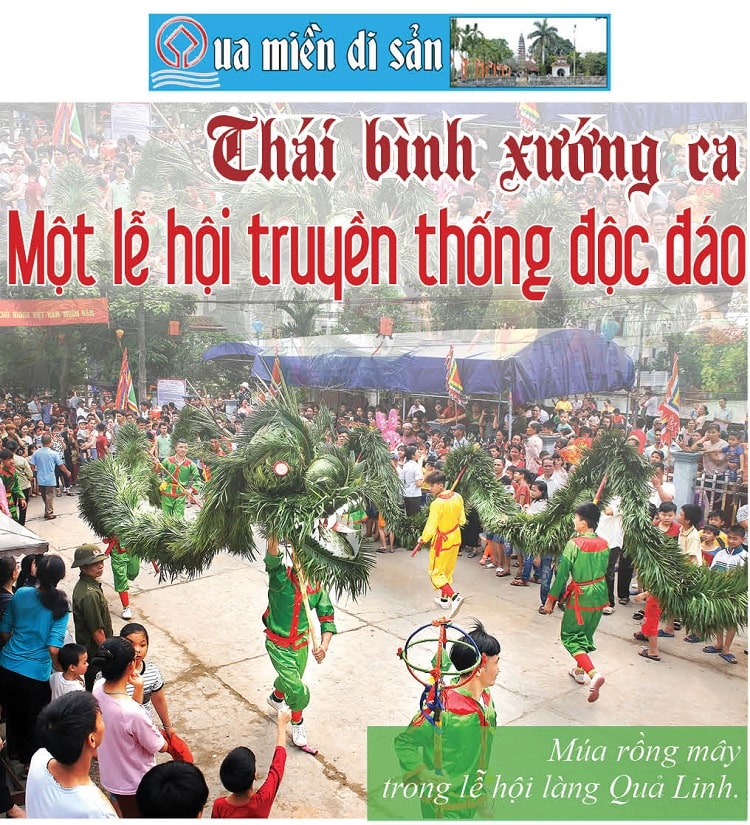 Le hoi Thai binh xuong ca min - Lễ hội Thái bình xướng ca - di sản văn hóa phi vật thể quốc gia