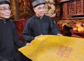 Những đạo sắc phong ở di tích Bạch Đằng