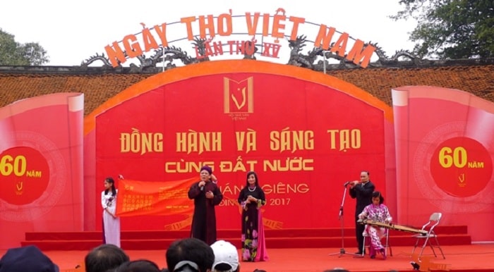Ngay tho Viet Nam lan thu XV min - Ngày thơ Việt Nam với chủ đề "Nhịp điệu mới”