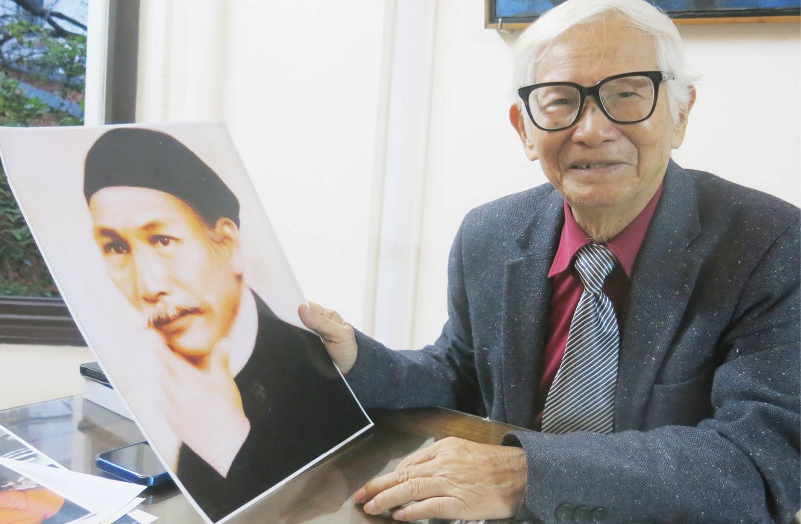 Nha nghien cuu Nguyen Dac Xuan min - Mong có người tiếp nối việc nghiên cứu về vua Hàm Nghi