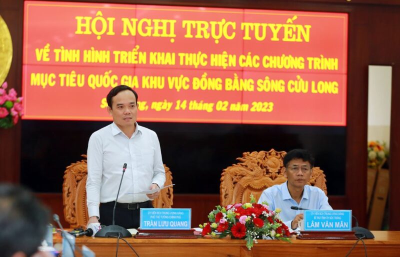 Pho Thu tuong Tran Luu Quang chu tri min 800x514 - Rà soát kết quả thực hiện các chương trình mục tiêu quốc gia tại ĐBSCL