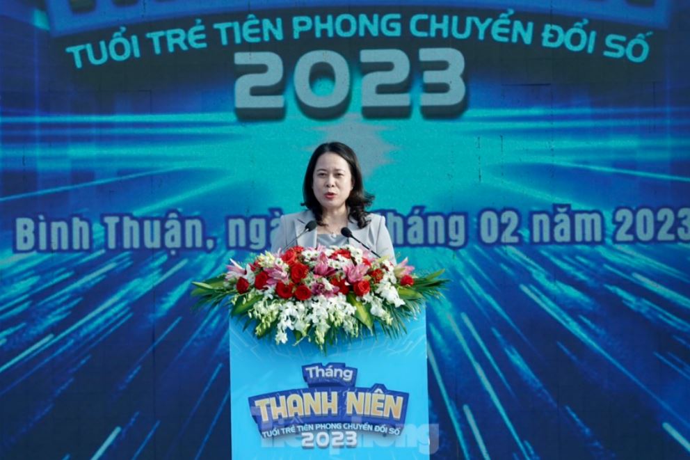 Quyền Chủ tịch nước Võ Thị Ánh Xuân: Phải gắn chuyển đổi số với phát triển kinh tế xã hội