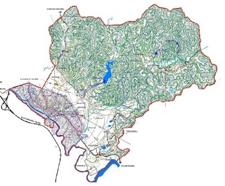 So do Quy hoach chung thi tran That Khe min - Lạng Sơn: Phê duyệt điều chỉnh quy hoạch chung thị trấn Thất Khê