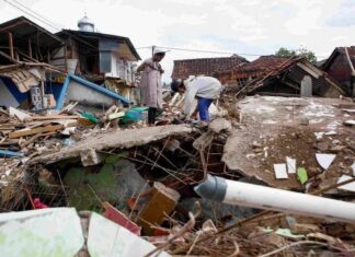 Động đất mạnh làm rung chuy​​​​​​​ển miền Trung Indonesia